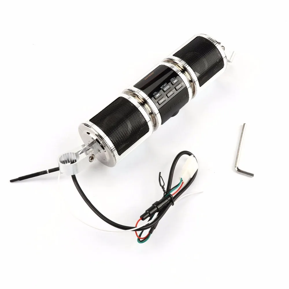 Мотоцикл Bluetooth аудио радио звуковая система MP3 стерео динамик водонепроницаемый