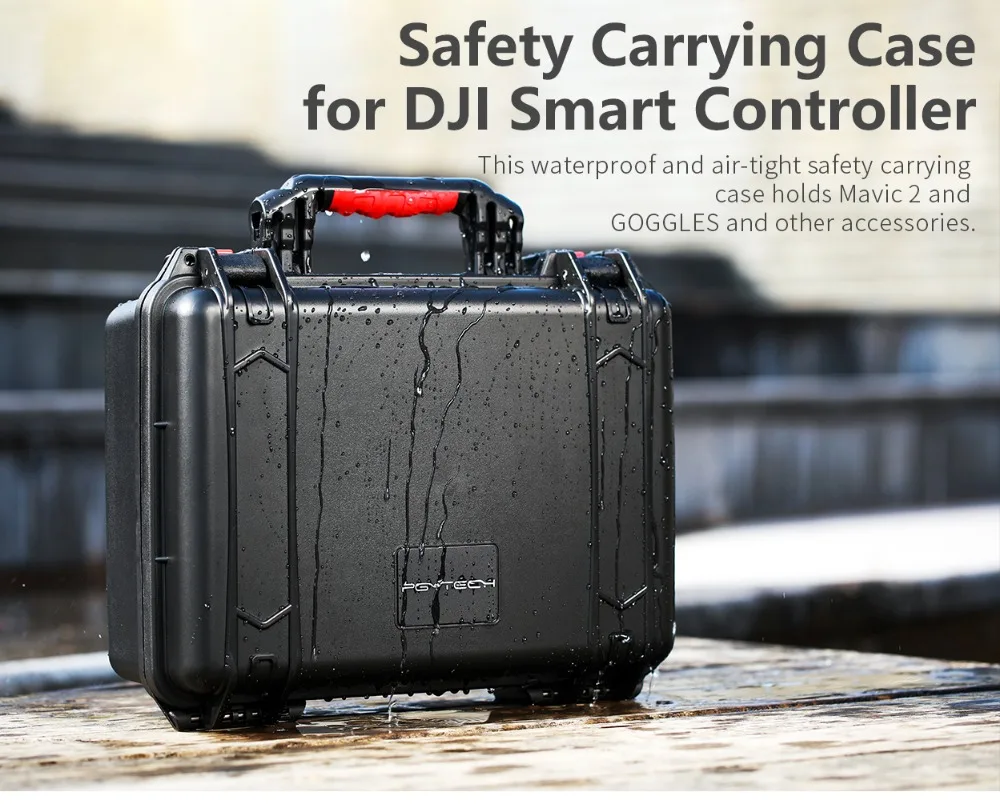 PGYTECH EVA водонепроницаемый защитный чехол для переноски для DJI Smart контроллер и другие аксессуары Mavic 2
