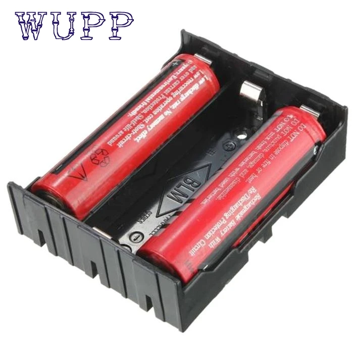 1 шт. DIY черный ящик для хранения держатель чехол 3x18650 3 7 V аккумуляторные батареи 10