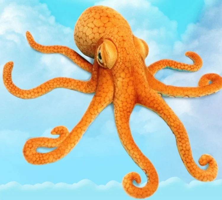 Моделирование осьминога Calamary Mollusca плюшевые куклы игрушки подушка 80 см | Игрушки и
