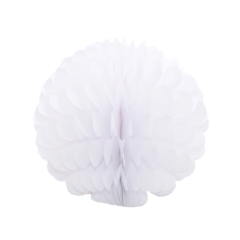 1/2/5 шт 20/25 см декоративные ткани цветочные шары из бумаги DIY Pom Poms Бумага мяч для Baby Shower или для вечеринки по случаю свадьбы украшение комнаты на свадьбу 8 - Цвет: B01