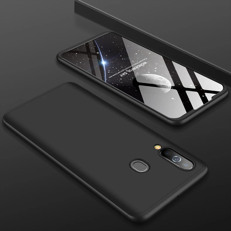 Полный защитный чехол для Samsung A10 A20 A30 A40 A50 A60 A70, матовая задняя крышка для телефона Samsung Galaxy A70 A50 A30, жесткий защитный чехол