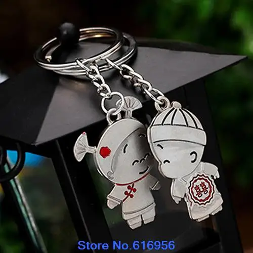 1 пара мальчик и девочка невесты брелок с изображением жениха толстовки для