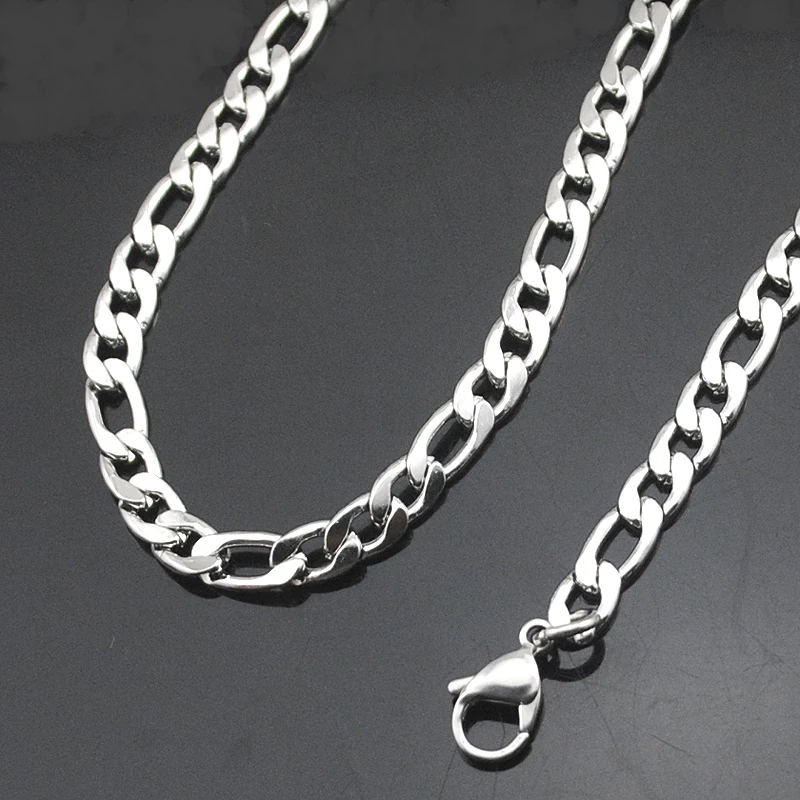 Ожерелье AMUMIU нержавеющая сталь золотого цвета 45 70 см 6 мм|necklace chain|rope necklacechain men |