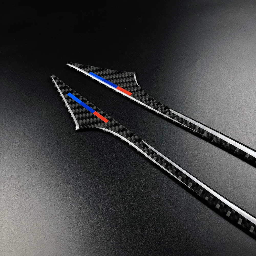 Зеркало заднего вида из углеродного волокна три полосы защиты для BMW E60 F10 f07 F01 5