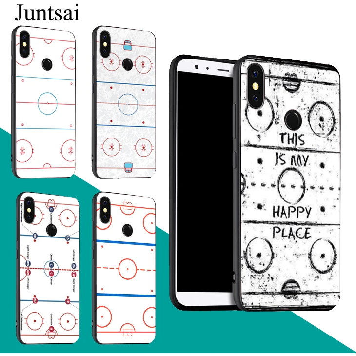 Хоккейный каток чехол для телефона Red mi Note 9 Pro 9S 8T 8 9A 9C Mi 9T 10 Lite POCO X3 | Мобильные