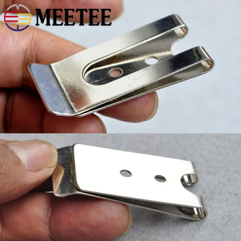 Meetee 2 шт 5 5/6 7 см металлические зажимы для ремня аппаратные пряжки крюк карманов