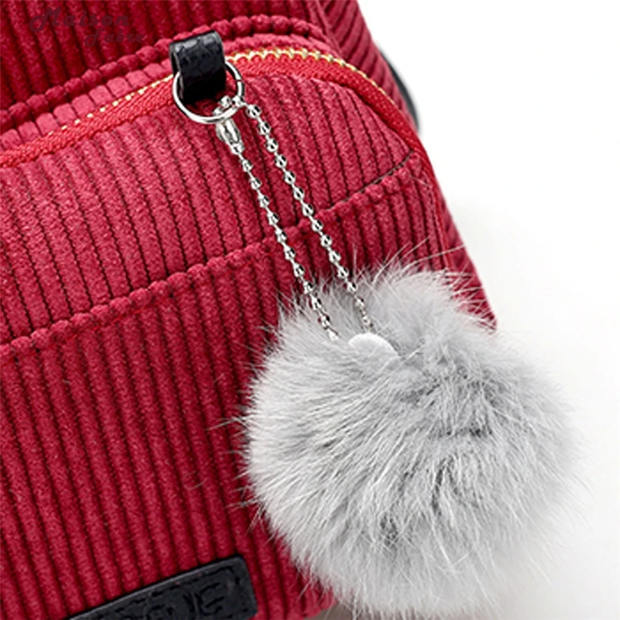 Women Corduroy Backpacks Schoolbags Travel Shoulder Bag backpacks for teenage girls portfolio school mini backpack teenagers | Багаж и