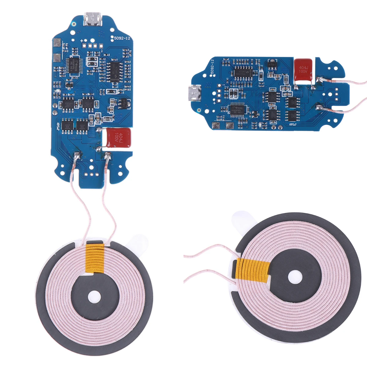 

Модуль передатчика для быстрой беспроводной зарядки, 10 Вт, 1 шт., печатная плата Pcba с катушкой, стандартные аксессуары