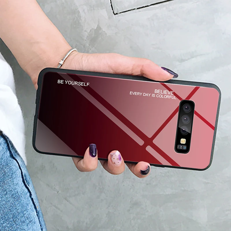 Mocolo 3D изогнутое премиум стекло для samsung S10 Защитная стеклянная пленка для экрана для Galaxy S10 Plus S10e градиентный чехол из закаленного стекла