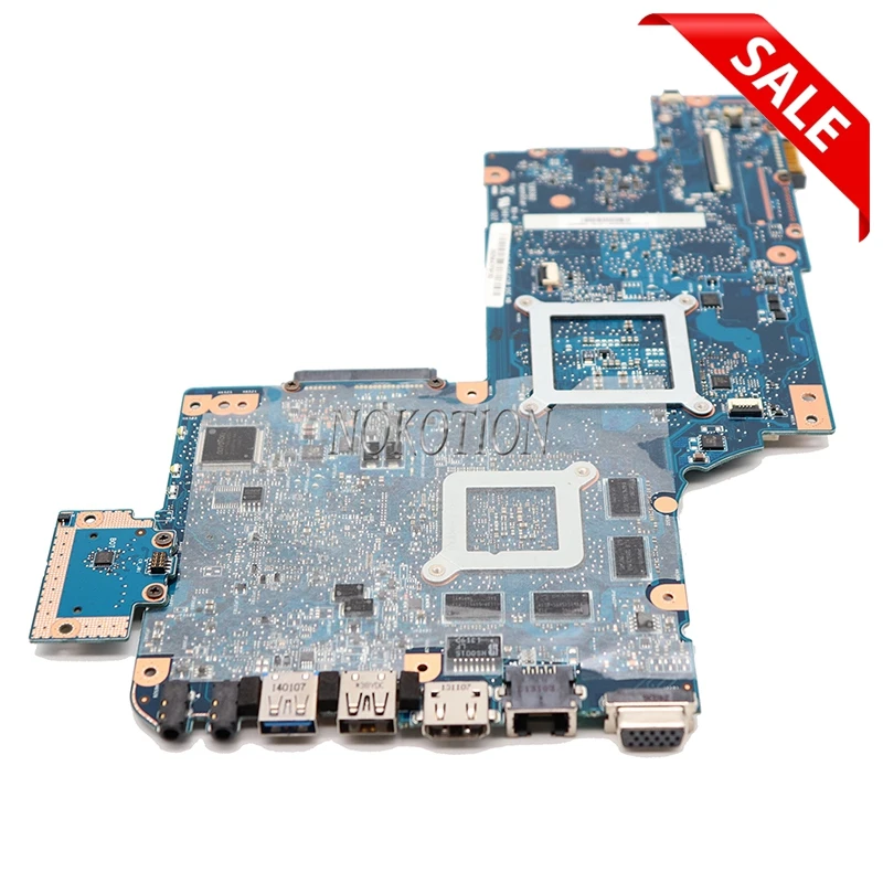NOKOTION новая материнская плата ноутбука для Toshiba satellite C870 L870 L875 17,3 экран HD7600M HD4000 материнская плата H000046340