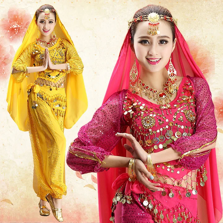 Костюмы для танца живота распродажа брюки женщин Болливуд индийский Египетский