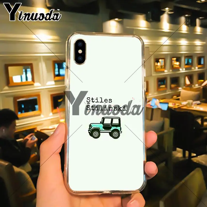 Yinuoda Teen Wolf TPU Мягкий силиконовый чехол для телефона iPhone 6S 6plus 7 7plus 8 8Plus X Xs MAX 5 5S