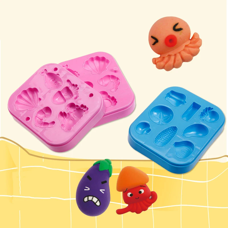 1 Набор 10 см 3D разноцветный Пластилин глиняный костюм для родителей и детей