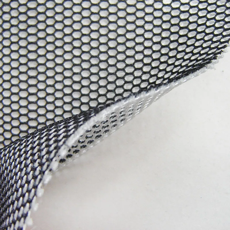 

1 yard Double color 3D Air Layer Mesh Fabric Polyester Designs Hexagon Net Fabric T-Show Dress Sport Product Multifunction Cloth