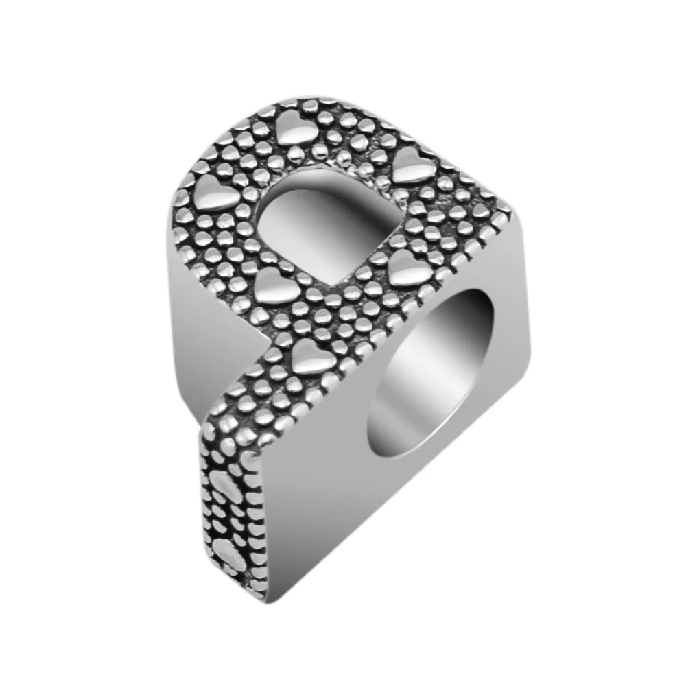 CKK Beads 2018 Letter P Charm Bead Fit Original Bracelets sterling silver jewelry Charms DIY beads for making | Украшения и