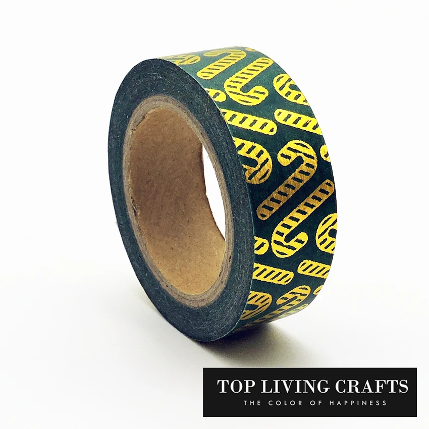 Christmas Tree Foil Washi Tape Japanese Stationery 1.5*10meter Kawaii Masking School Tools Halloween | Канцтовары для офиса и