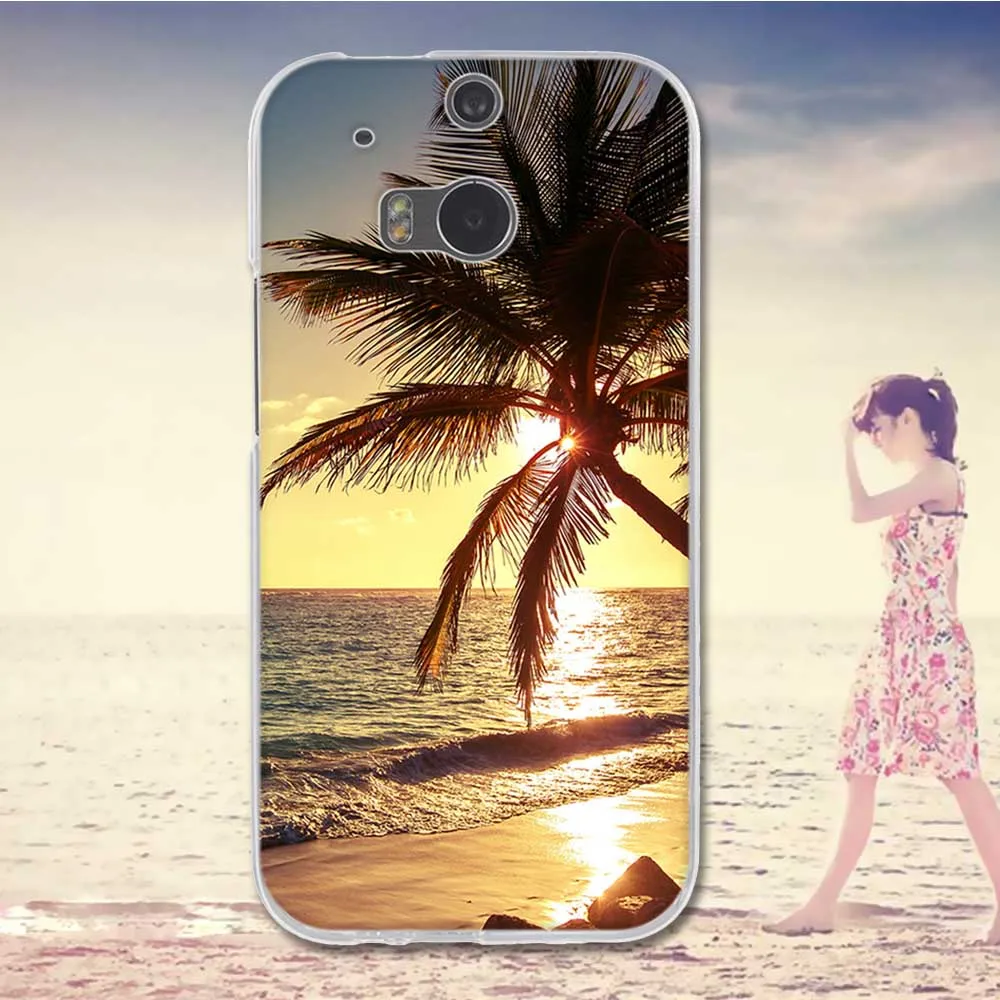 Luxury Case for HTC One M8 Soft Silicon Phone For M8S Cartoon TPU Pattern Full Protective Cover |