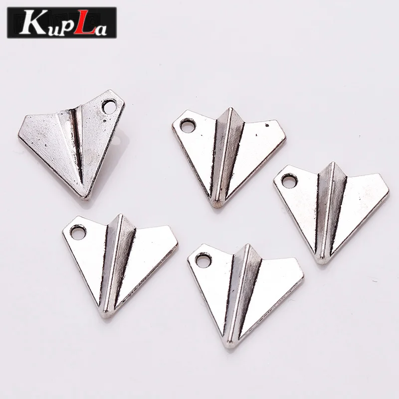 Kupla винтажные металлические маленькие амулеты для самолета оригами модные DIY