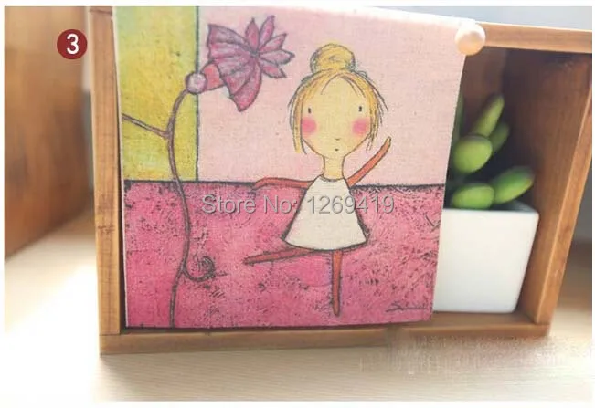 Швейная игрушка для девочек из хлопка и льна 6 шт./лот|textile spares|textile engravingtextile denim |