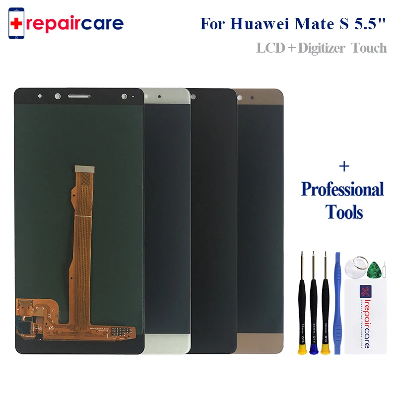ЖК дисплей 5 дюйма для Huawei Mate S MateS CRR UL00 L09 UL20 TL00 с сенсорным экраном и дигитайзером