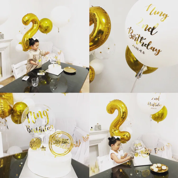 42 дюймовый гигантский воздушный шар с золотыми цифрами 1 2 3 4 5 6 7 8 9 0 цифровое