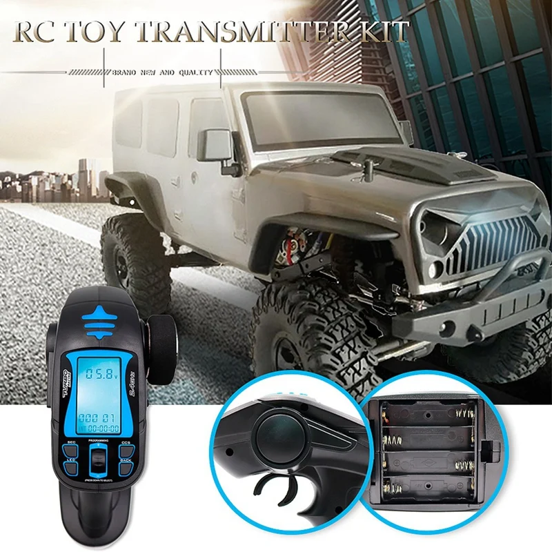 

Promotion--Turbo Tb-Tx2 2.4Ghz Fhss Digital 7Ch Radio Remote Control Transmitter With Tb-Rx200 Lcd Led Receiver For Rc Boat Ve