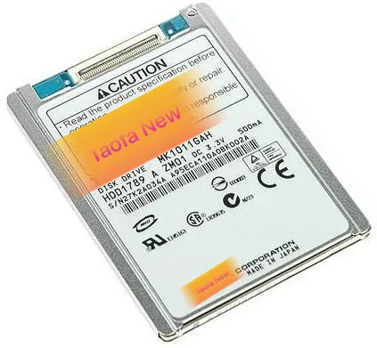 Новый жесткий диск 1 8 дюйма CE/ZIF 100 ГБ MK1011GAH для ноутбука TZ13 TZ17 TZ33 Latpop 2710P DELL D430 HDD