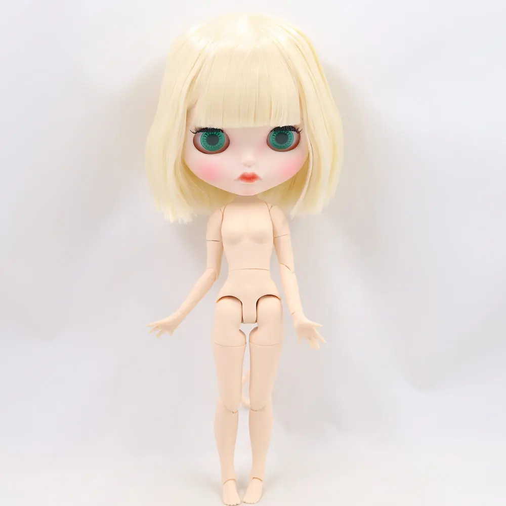 Кукла Blyth No.BL340 ICY DBS светлые волосы резные губы матовое индивидуальное лицо