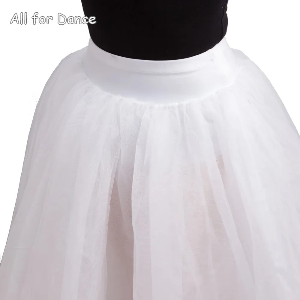 4-слойный Тюль с брюками для взрослых балетные танцевальные костюмы 17096