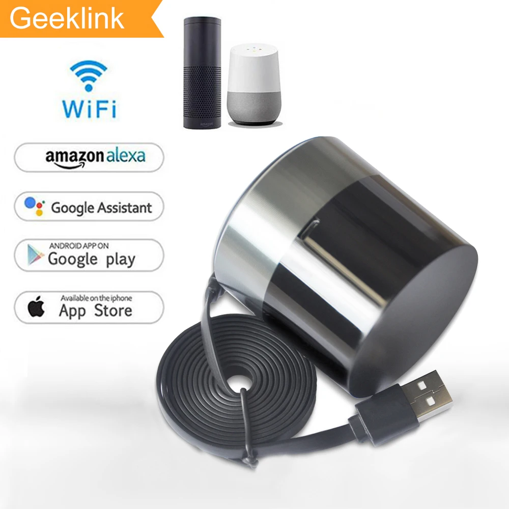 Универсальный пульт дистанционного управления Geeklink работает с Google Home Automation WIFI + IR