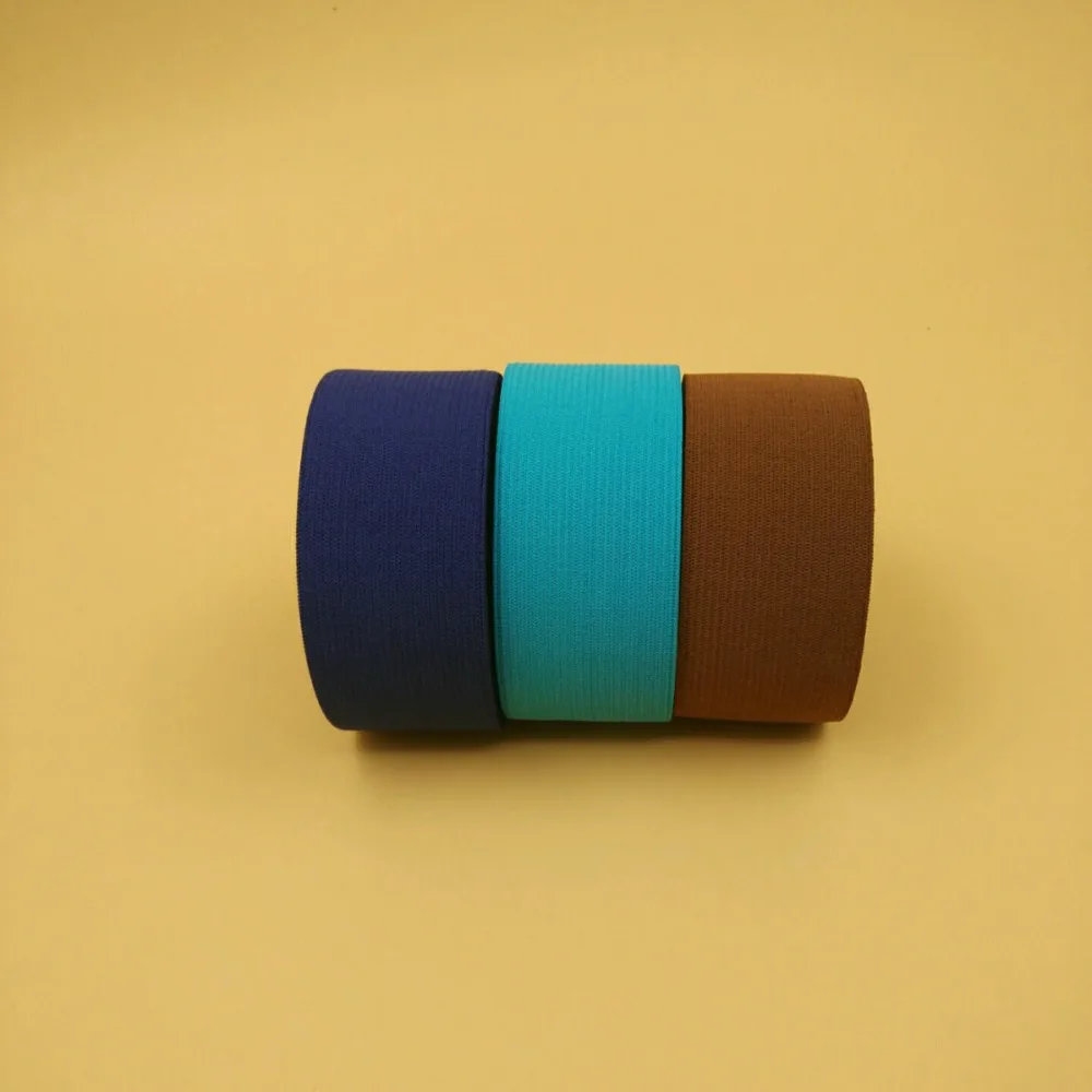 Мягкая трикотажная плетеная эластичная лента Ширина 1 5 дюйма 38 мм 10 сплошных