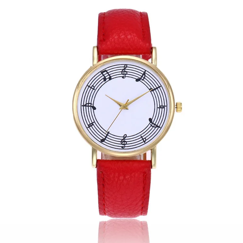 MJARTORIA прекрасный для женщин часы бренд аналоговые кварцевые музыкальная нота