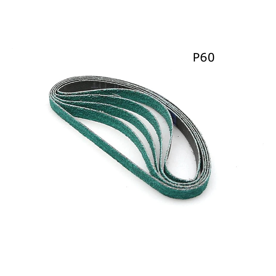 20 pieces 10*330mm Z/A 577F Abrasive Sanding Belt 40# 60# 80# 120# for Knife Grinding