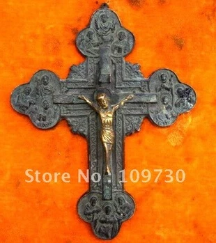 WBY + доставка Sammeln Alte Крест/Иисус Статуя Бронза и Золото Золоченый|cross statue|statue jesuscross