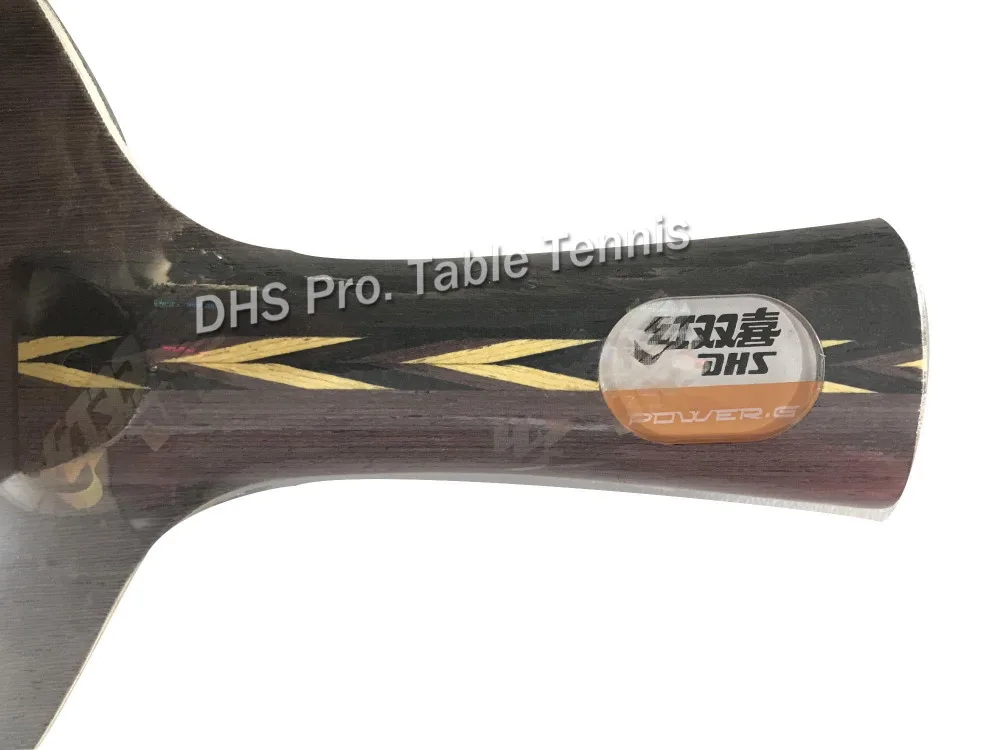 Оригинальное DHS Power G12 (PG12 PG 12) углеродное лезвие для настольного тенниса/лезвие