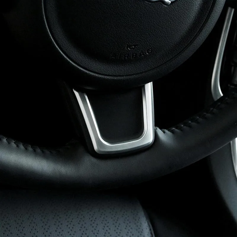 Хромированные аксессуары для интерьера чехол на руль отделка блестками Jaguar XE/XF/F