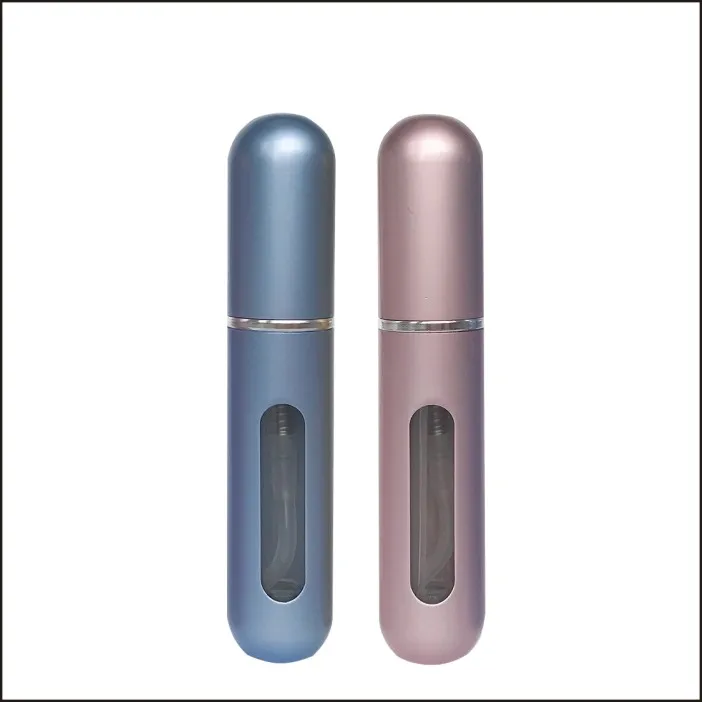 Туристические товары 5 мл 6 шт. мини многоразовый распылитель парфюмерии металла