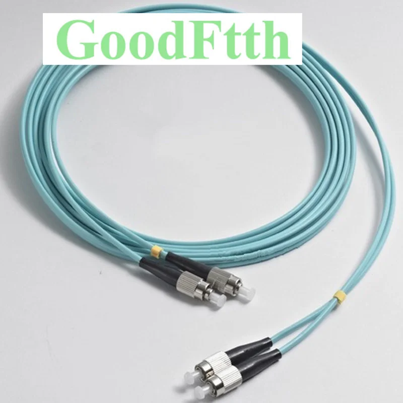 Fiber Patch Cords Jumpers FC-FC OM3 Duplex GoodFtth 1-15m 6pcs/lot