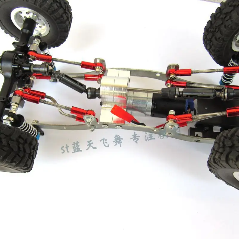 WPL 1/16 4WD 6x6 RC автомобиль Crawle специальный металлический ящик Фитинги Аксессуары c14 b16 b36 DIY обновленные части грузовик Мотор 370