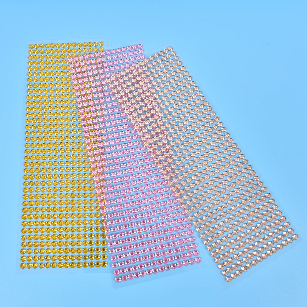 504 шт./компл. 6 мм плоские стразы для компьютера мобильный телефон самоклеющаяся