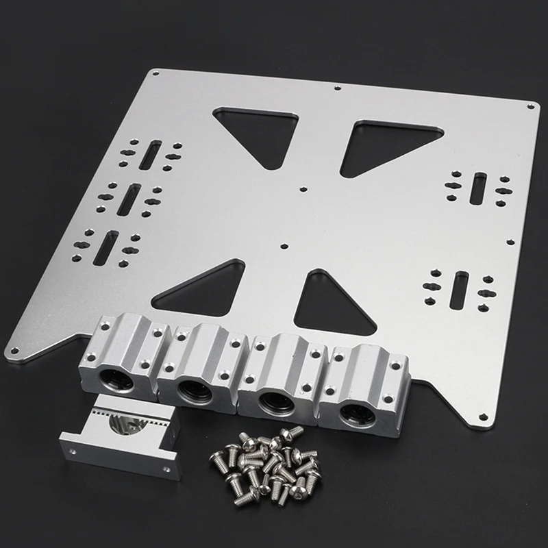 Алюминиевая анодированная пластина Y Carriage с Sc8Uu Pgrade Prusa I3 V2 поддержкой горячей