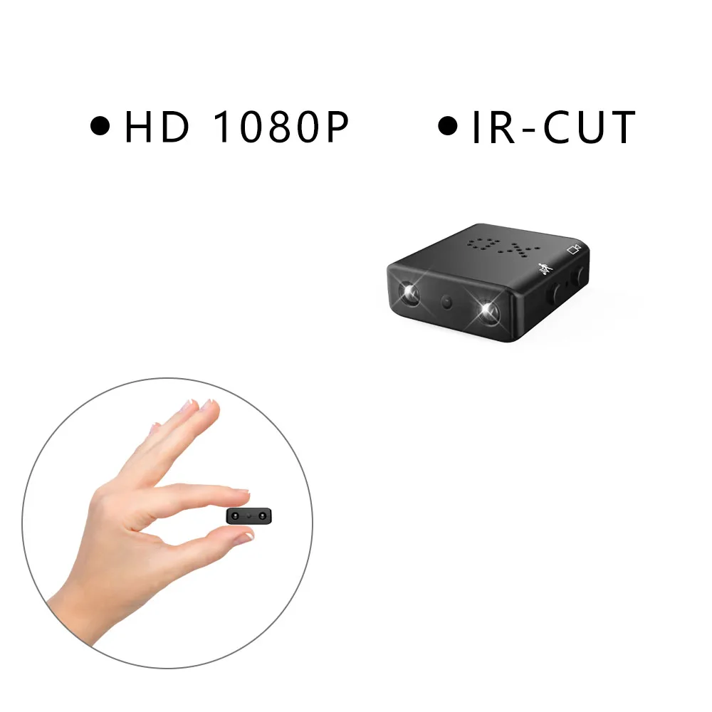 Full HD 1080 P камера самая маленькая мини Micro инфракрасный ночное видение cam
