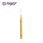 Игла с деревянной ручкой для наращивания волос, микрокольца, петли для наращивания волос, инструменты для наращивания волос, обычный маленький пакет