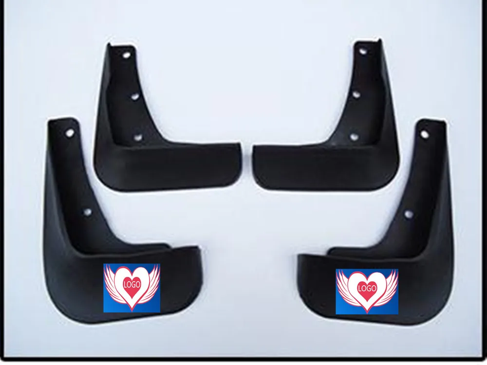 Car-covers High quality plastic Mud Flaps Splash Guard fender 4PCS fit for Mitsubishi Lancer/Lancer X/Lancer Evo 2010-2013 | Автомобили и