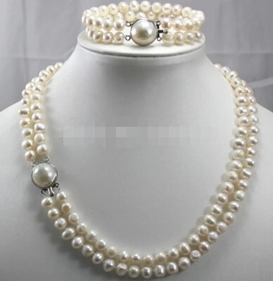 Бесплатная доставка новый 2 ряда(ов) 8 - 9 мм пресной воды культивированного