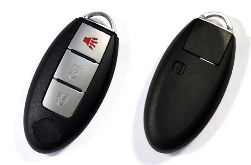 Умный пульт дистанционного ключа оболочки 3 кнопки для Nissan Tiida Sylphy Livina Qashqai ключи