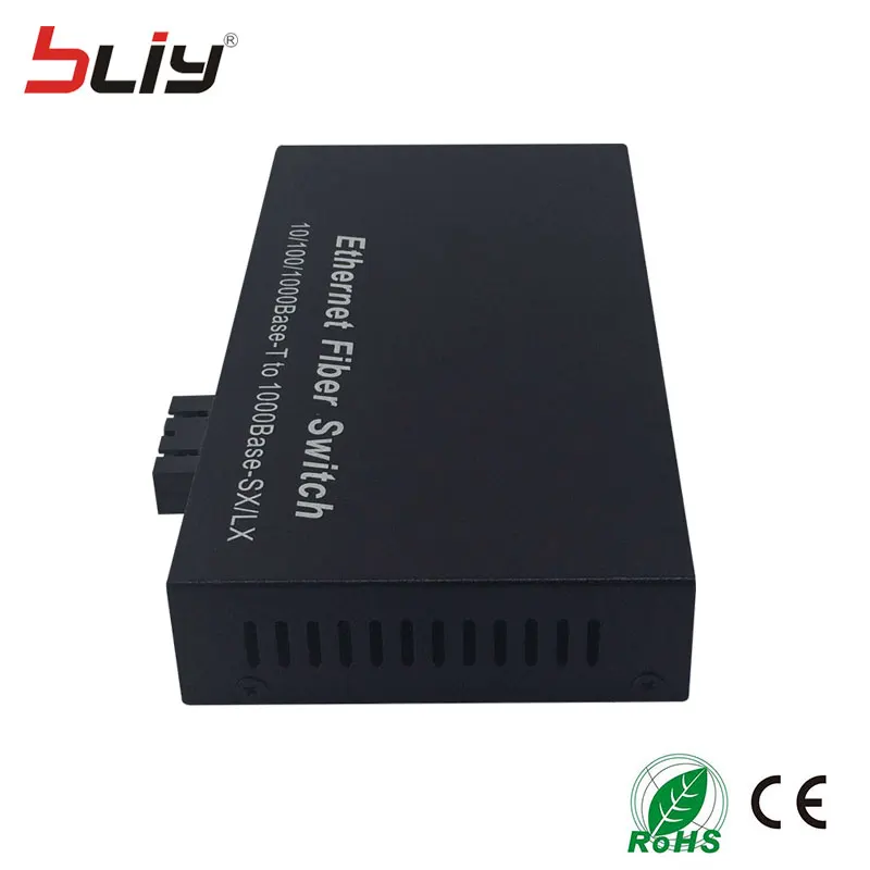 1g4e 20 км 1000 м dualfiber SC одномодовый оптический порт RJ45 Ethernet Оптическое волокно media
