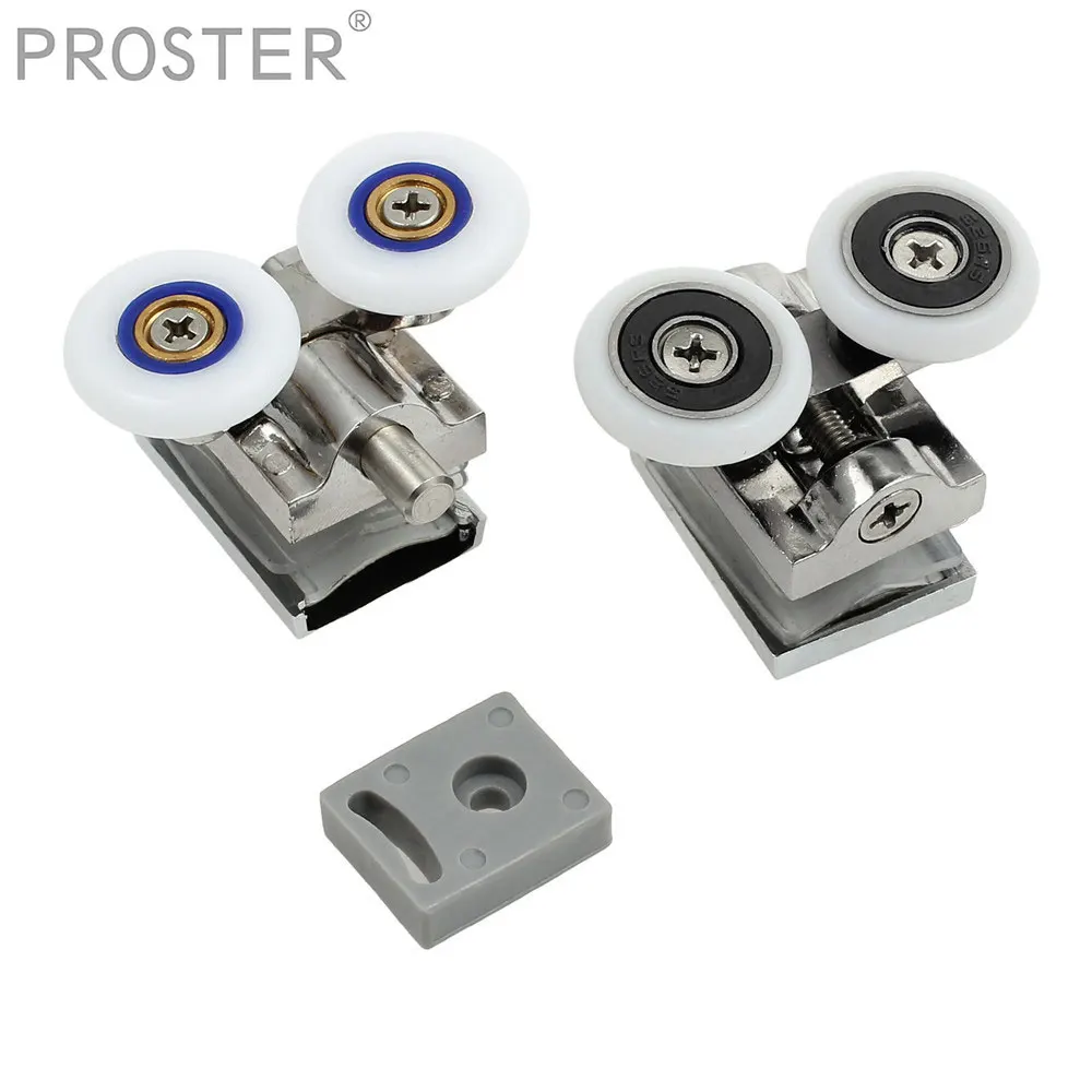 4 шт. сменные ролики для дверей душа из цинкового сплава|Дверные ролики| |