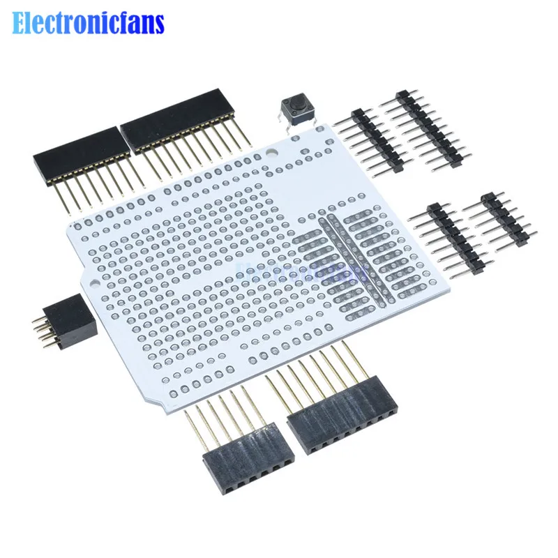 Прототип печатной платы плата расширения макетная протощит модуль для Arduino R3 One Diy